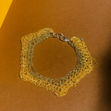 ZIG ZAG BRACELET IN GOLD 3A AND HAZE 21B