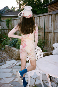 KELLY SHORTS IN FLOWER DYE