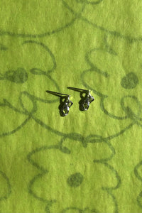 HANGING CHAIN STUD EARRINGS - SHORT