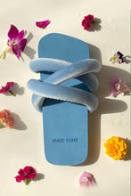 Load image into Gallery viewer, TYRE SLIDE IN BLUE VELVET - YUME YUME