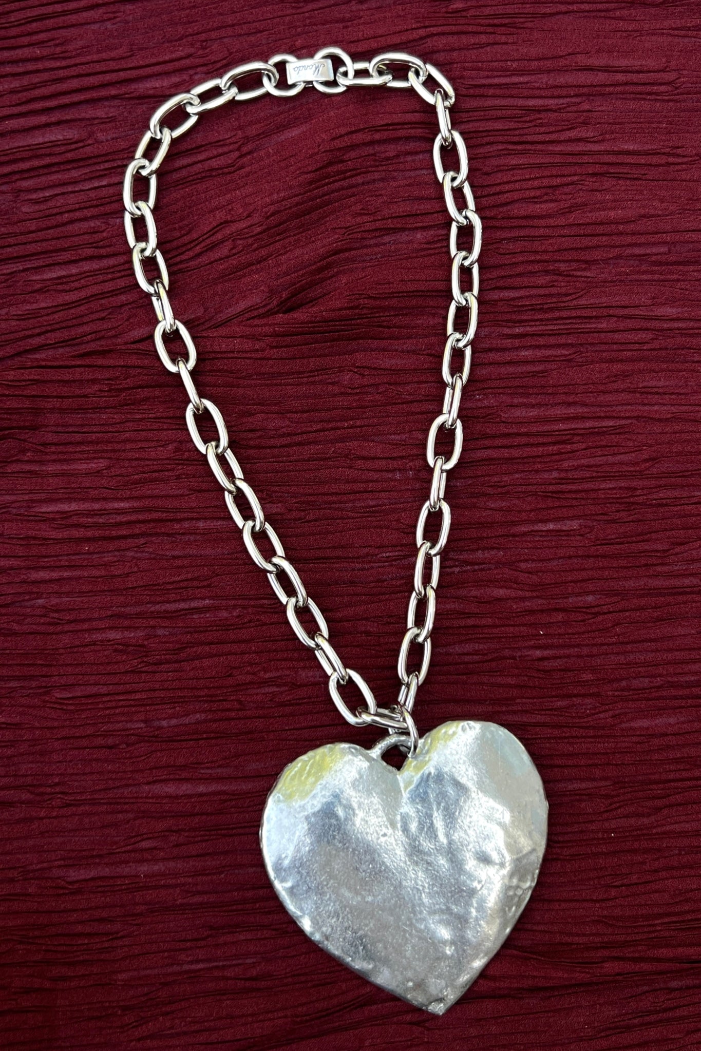 INFATUATION NECKLACE IN SILVER - MONDO MONDO