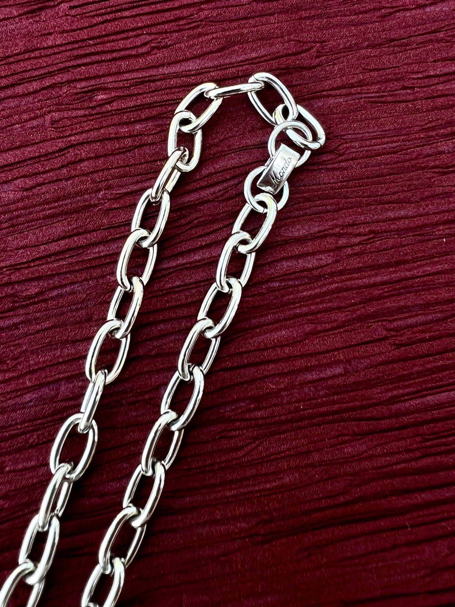 INFATUATION NECKLACE IN SILVER - MONDO MONDO
