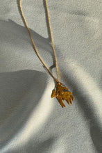 Load image into Gallery viewer, gold dainty horserider pendant on a thin chain