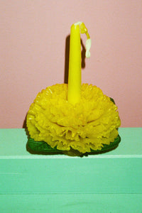 MINI YELLOW CABBAGE CANDLE
