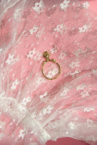 PHOEBUS RING IN GOLD PLATED BRONZE
