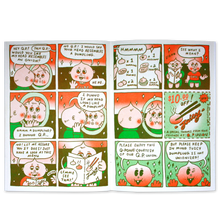 Load image into Gallery viewer, 2 colour risograph kewpie zine