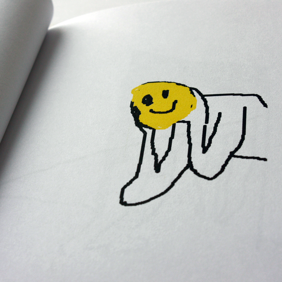 1 colour risograph zine