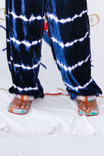 Load image into Gallery viewer, SPA BOY X 100% SILK BAGGY TROUSER IN NAVY