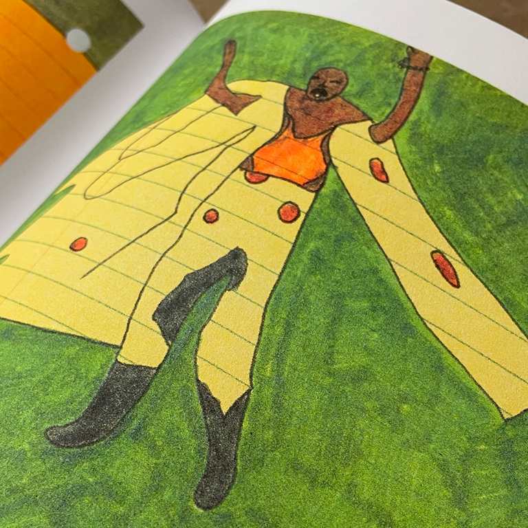 4 colour risograph zine