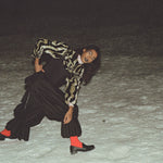 handmade silk bloomers in black