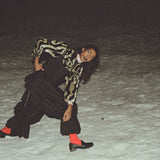 handmade silk bloomers in black