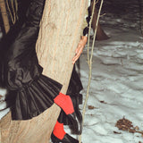 handmade silk bloomers in black