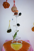 Load image into Gallery viewer, white iron tall decorative fruit stand